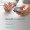 ANKOVO Blood Glucose Monitor Kit, Diabetes Testing Kit with Blood Glucose Meter, 100 Blood Test Strips, 100 Counts 30 Gauge Lancets and Carrying Case, Control Solution, Lancing Device, No Coding